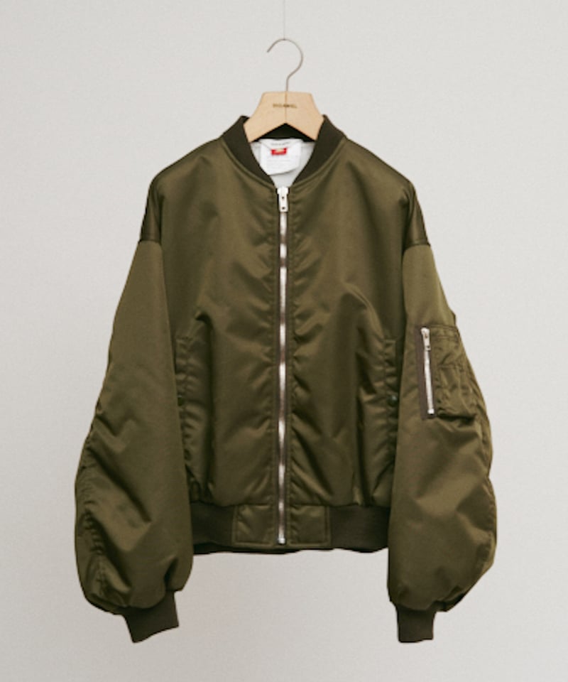 ジャケット・アウター DIGAWEL Melton MA-1 size2 DIGAWEL MA-1【MOSS GREEN】 | welles