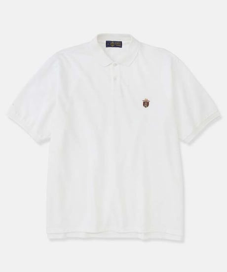 DIGAWEL × J.PRESS「CRST」 Polo Shirts【WHITE】