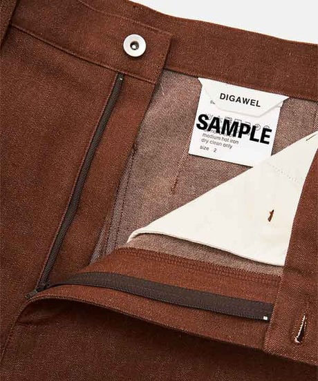 DIGAWEL Painter Pants【BROWN】