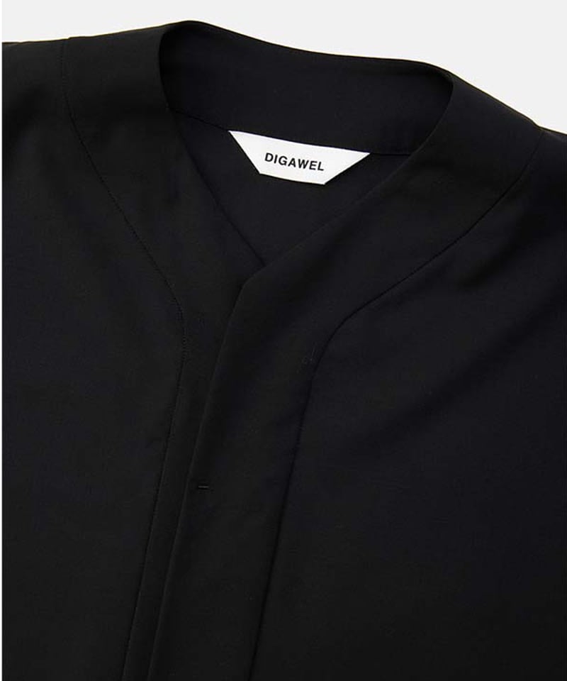 DIGAWEL Baseball shirt【BLACK】 | welles