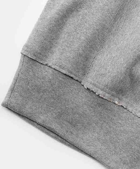 DIGAWEL  Reverse weave Hoodie【GRAY】