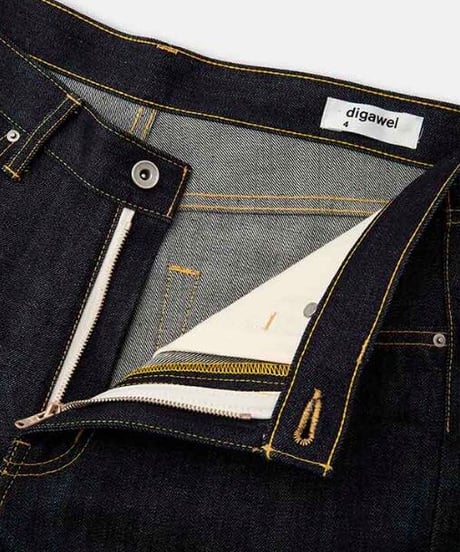DIGAWEL  STRAIGHT DENIM PANTS