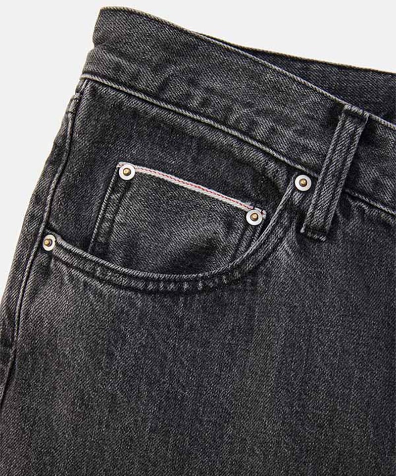 DIGAWEL Straight jeans【FADE BLACK】 | welles