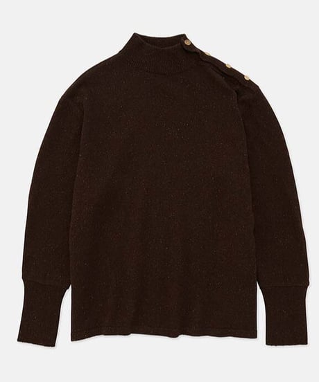 DIGAWEL  Turtleneck Sweater【BROWN】