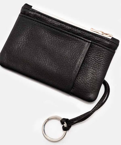 DIGAWEL  Ring Card Case【BLACK】
