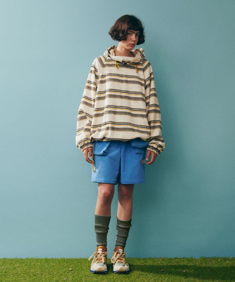 DIGAWEL Dolman sleeve Blouson ① border | welles 