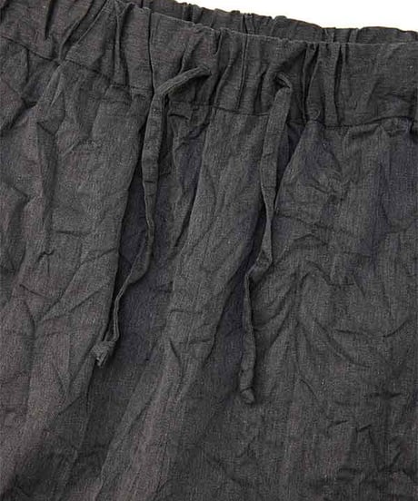 DIGAWEL  Wide lounge pants (crease finish)【GRAY】