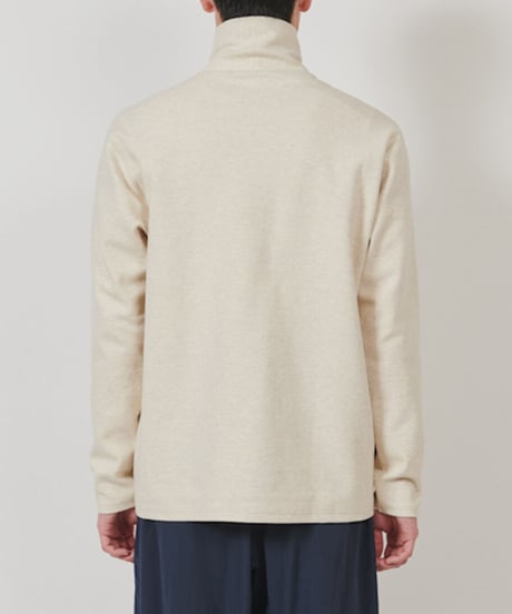 DIGAWEL  Turtleneck L/S T-shirt【HEATHER BEIGE】