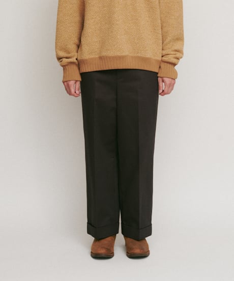 DIGAWEL CP cropped slacks ① 【BLACK】