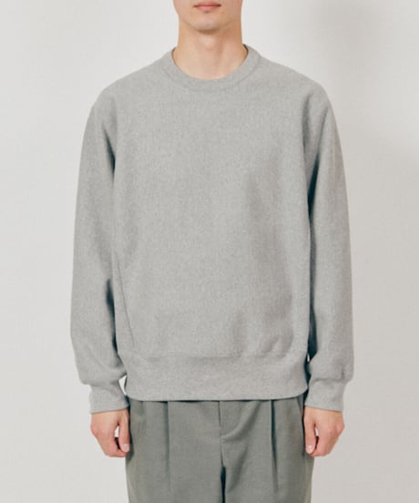 DIGAWEL  Reverse weave Sweatshirt【GRAY】
