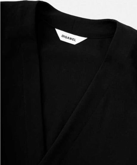 DIGAWEL  Shirt Cardigan【BLACK】