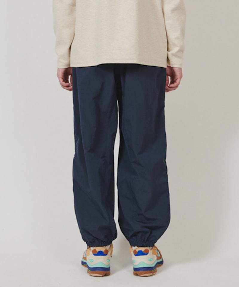 DIGAWEL Side zip Nylon Pants【NAVY】 | welles