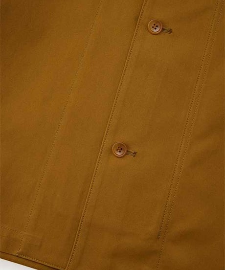 DIGAWEL Cuff rib shirt【CAMEL】