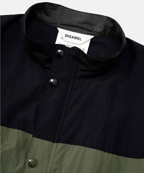 DIGAWEL  Cup shoulder Blouson【BLACK×GRAY】