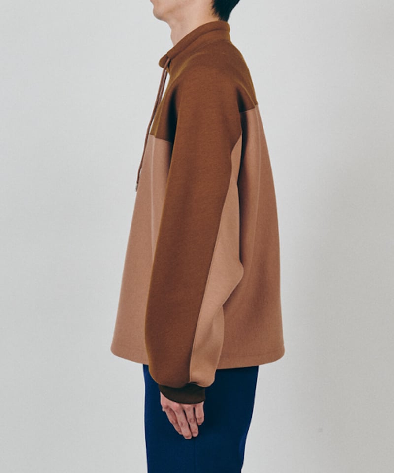 DIGAWEL Switch Dolman Sleeve L/S【BROWN】 | welles