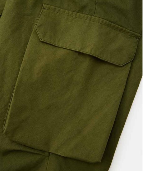 DIGAWEL Field cargo pants (garment dye)【MOSS GREEN】