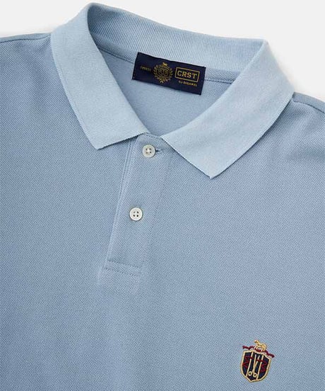 DIGAWEL × J.PRESS「CRST」 Polo Shirts【SAX】