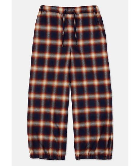 DIGAWEL Wide Lounge Pants【NAVY/RED】