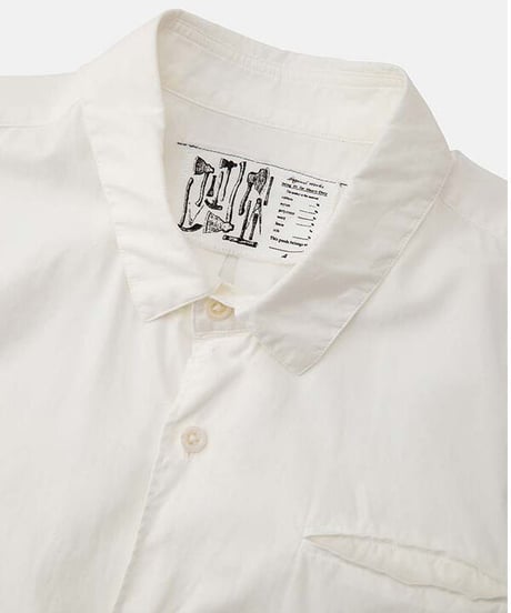 DIGAWEL  STANDARD SS SHIRT【WHITE】