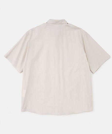 DIGAWEL  S/S Shirt  ② broadcloth【SKY GRAY】