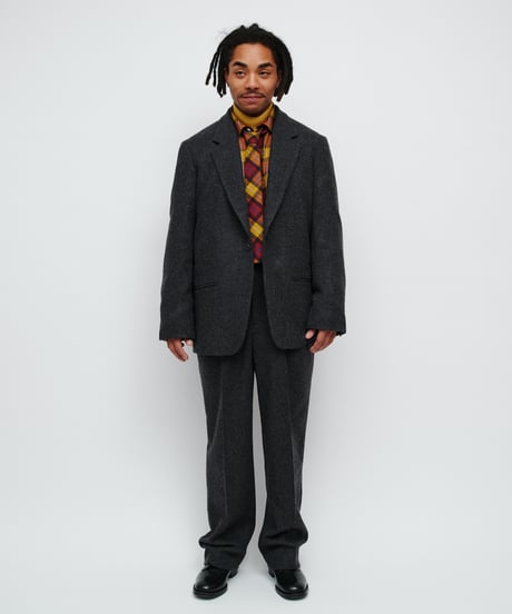 DIGAWEL Check shirt (generic)【BROWN/OCHER】