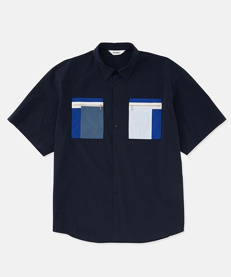 DIGAWEL  Oversized S/S Shirt【NAVY】