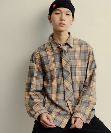 DIGAWEL Tie【GRAY/BEG】