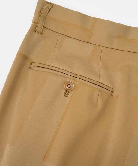 DIGAWEL  2 Tuck Tapered Pants【BEIGE】
