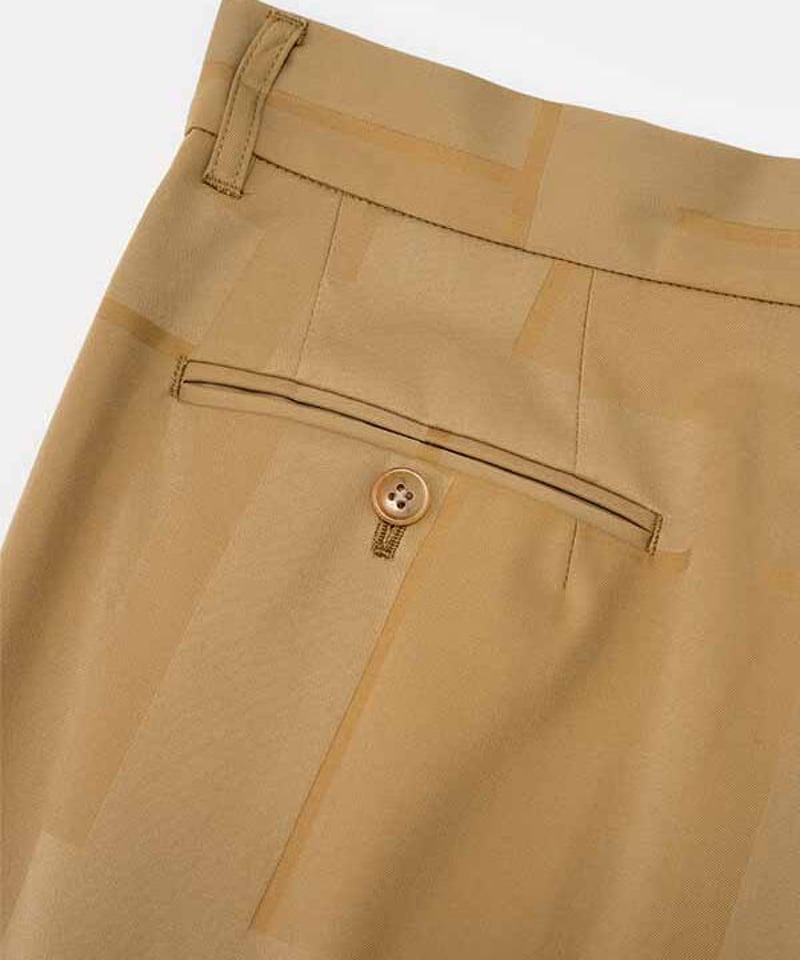 DIGAWEL 2 Tuck Tapered Pants【BEIGE】 | welles