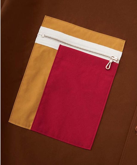DIGAWEL  Oversized S/S Shirt【BROWN】