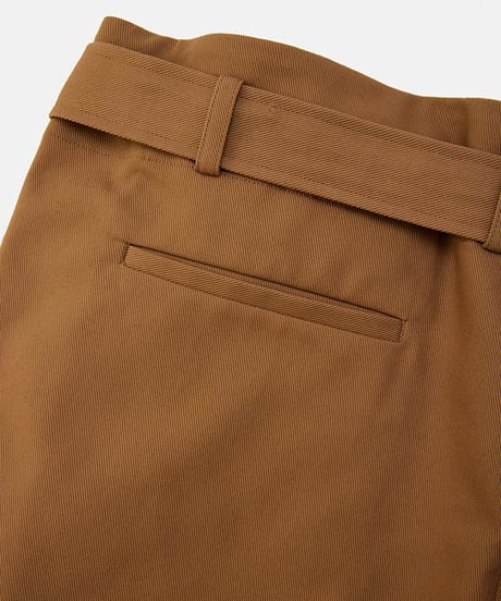 DIGAWEL Belt pants ② twill【BEIGE】