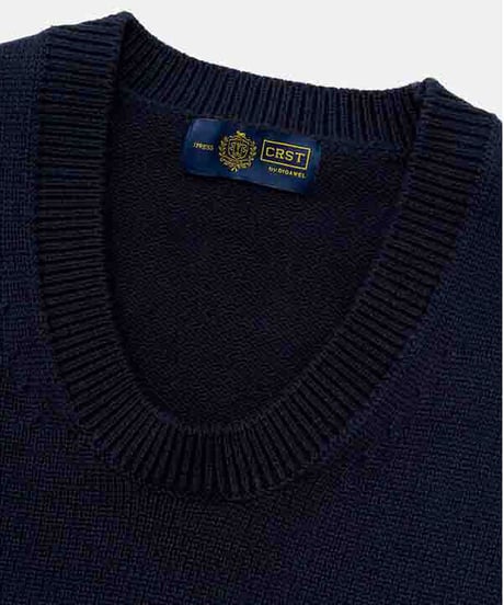 DIGAWEL × J.PRESS「CRST」CRST SPORT Sleeveless Jumper【NAVY】