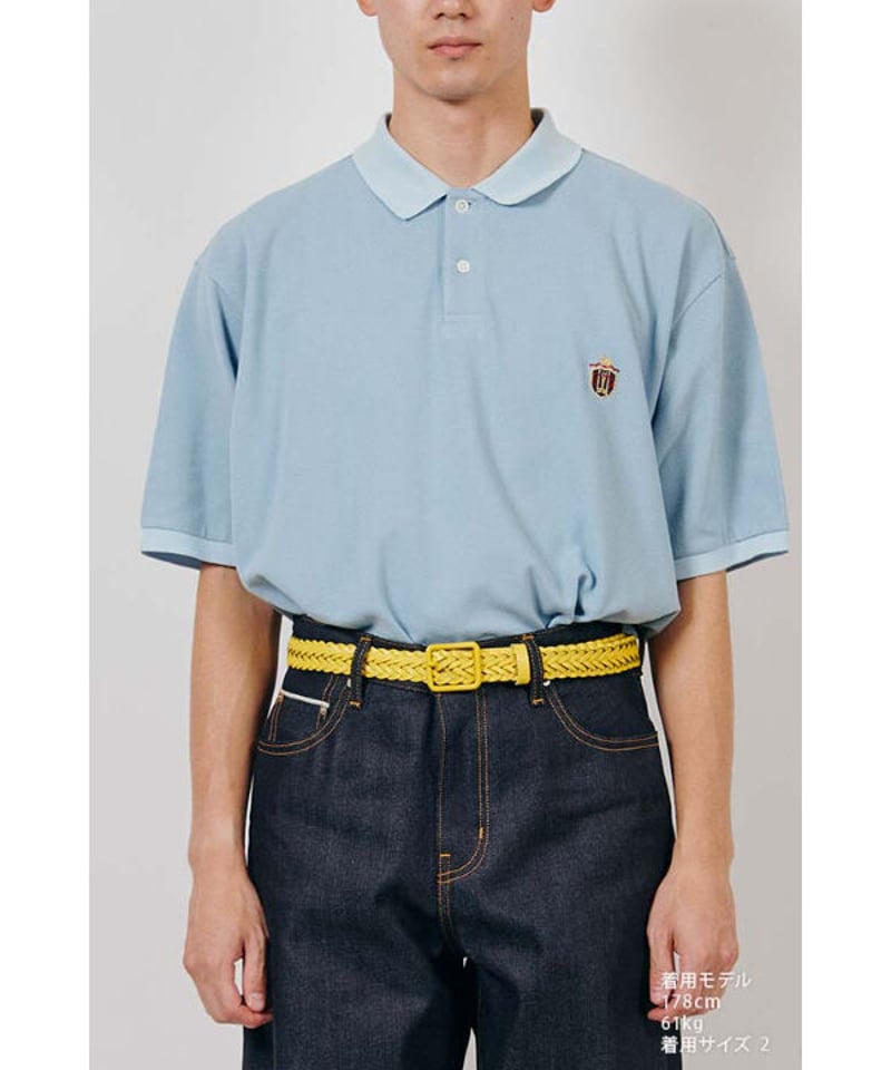 最終値下げ！　CRST DIGAWEL J. PRESS POLO SHIRT DIGAWEL × J.PRESS「CRST」 Polo Shirts【SAX】 | welles