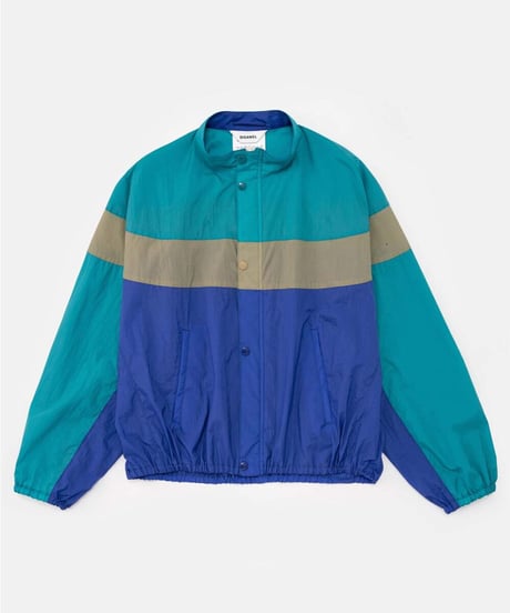 DIGAWEL  Cup shoulder Blouson【GREEN×PURPLE】