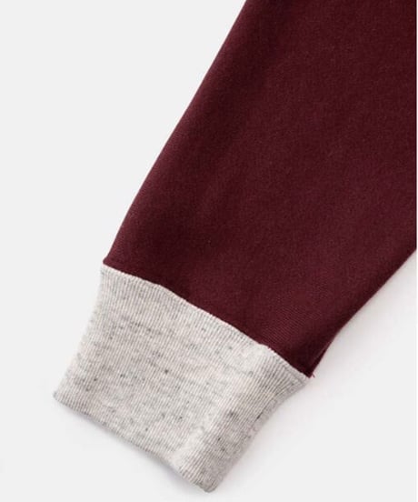 DIGAWEL  Reverse Weave Sweat Shrit【MAROON】