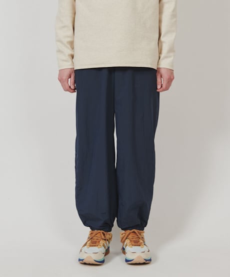 DIGAWEL  Side zip Nylon Pants【NAVY】