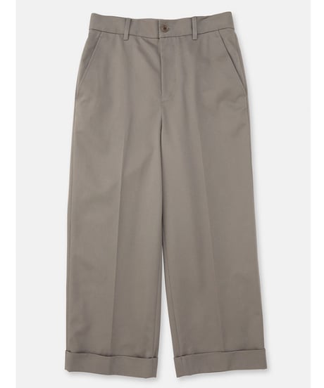 DIGAWEL CP cropped slacks ① 【BLUE GRAY】