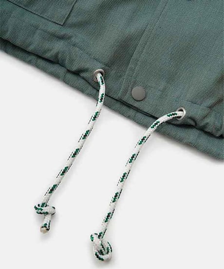DIGAWEL  Coach L/S Shirt jacket【GREEN】