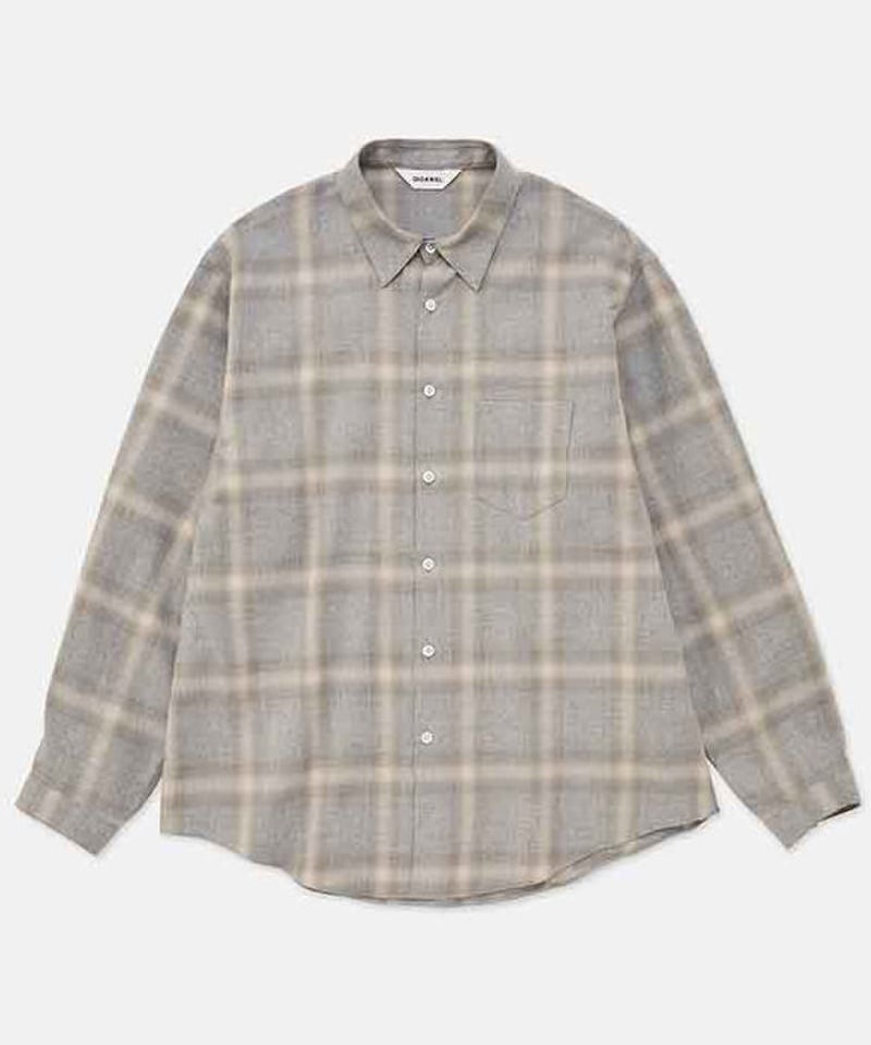 DIGAWEL Shirt(generic)① Check【GRAY】 | welles