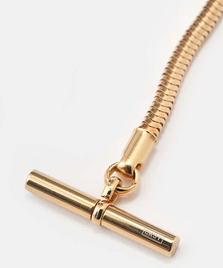 DIGAWEL × J.PRESS「CRST」 3mm Snake Chain Bracelet
