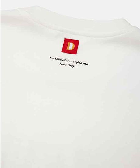DIGAWEL Statement L/S T-shirt【WHITE】
