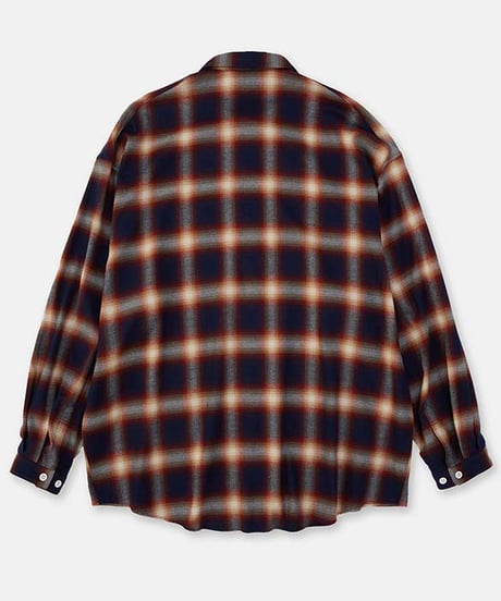 DIGAWEL  Oversized Shirt【NAVY/RED】