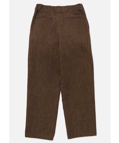 DIGAWEL  Ring dot button Pants【BROWN】