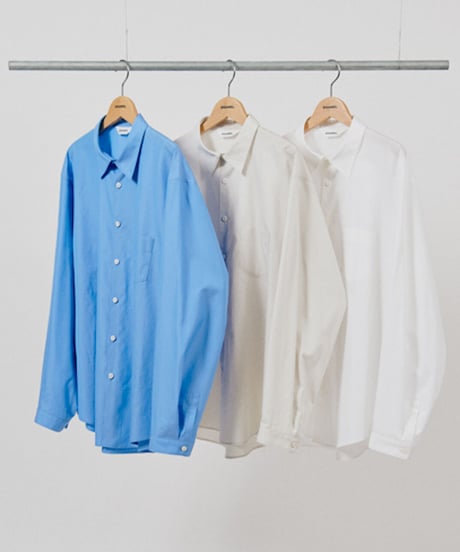 DIGAWEL  Shirt (generic) ③ broadcloth【SKY GRAY】