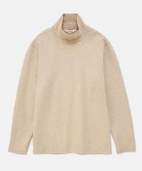 DIGAWEL  Turtleneck L/S T-shirt【HEATHER BEIGE】
