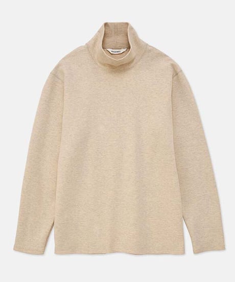 DIGAWEL  Turtleneck L/S T-shirt【HEATHER BEIGE】