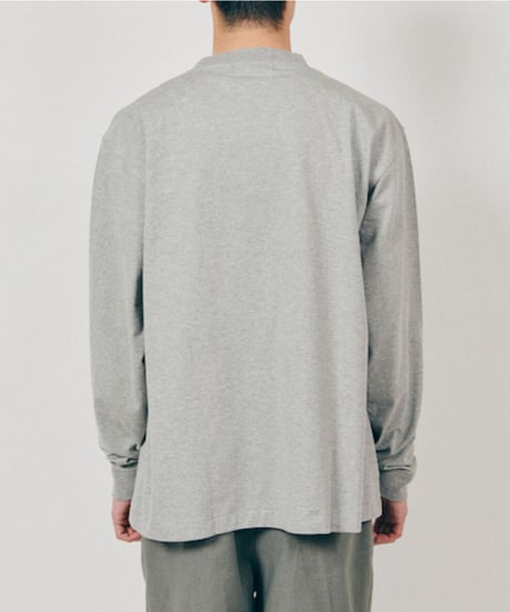 DIGAWEL × J.PRESS「CRST」CRST Pocket Long Sleeve Tshirts【GRAY】