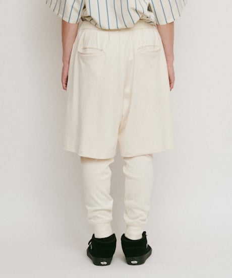 DIGAWEL Layered pants【ECRU】
