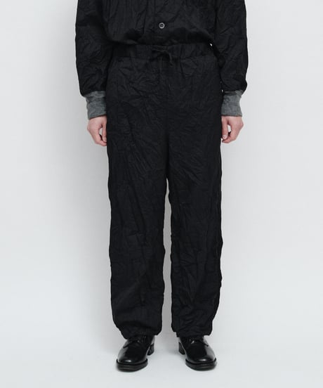 DIGAWEL Wide lounge pants(crease finish)【C.GRAY】