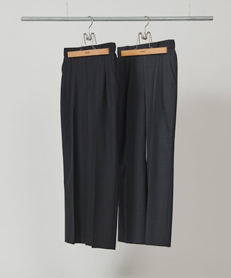 DIGAWEL  In tuck Pants ② T/W【C.GRAY】